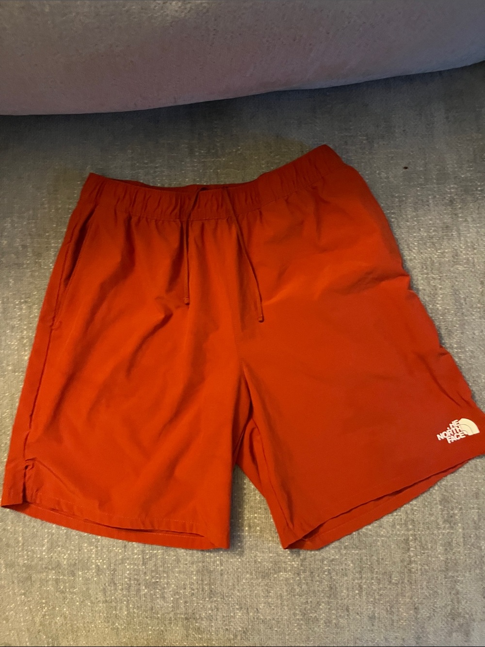 The North Face Men’s Orange Athletic Shorts